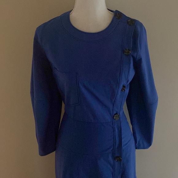 Rejina Pyo / Michaela Maxi Dress blue button XS - Picture 3 of 11